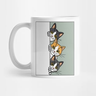 Peekaboo Pals: The Curious Cats Mug